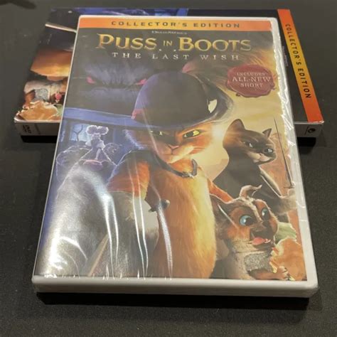 Puss In Boots The Last Wish Dvd Antonio Banderas Neuf Eur