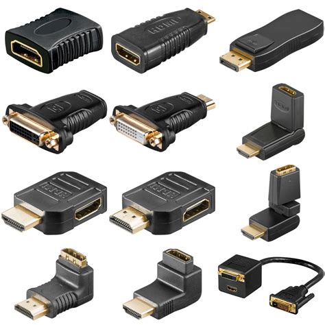 Hdmi Adapter Dvi Adapter Displayport Adapter Stecker Buchse Kupplung