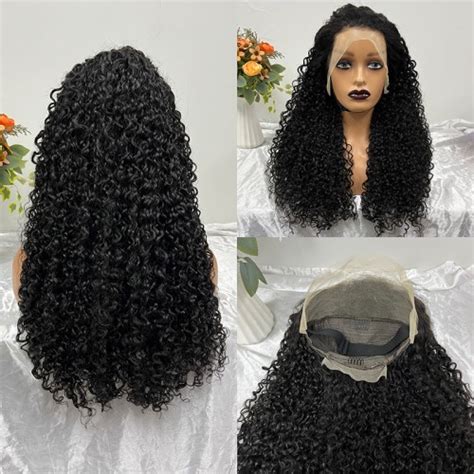 Double Drawn Wig Pissy Curly Wig 12a High Quality Human Hair Wig