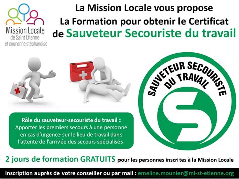 Formation Sauveteur Secouriste Au Travail Gratuite