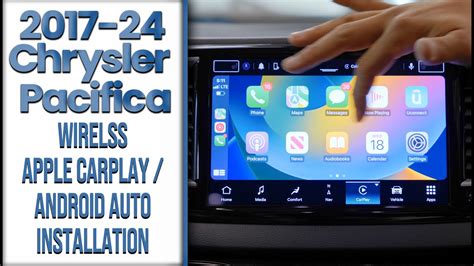 2017 2024 Chrysler Pacifica Wireless Apple Carplay Android Auto