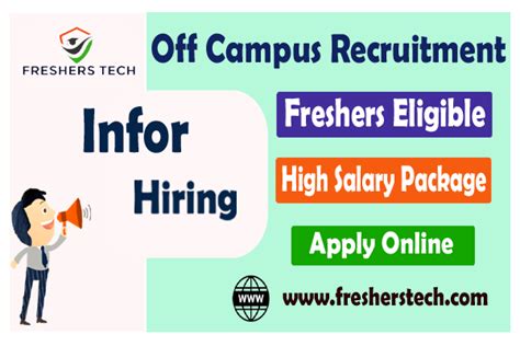 Infor Careers For Freshers 2024 Hiring Software Engineer Associate Jobs