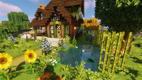 Cottagecore House In Minecraft