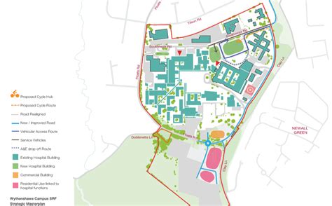 Wythenshawe Hospital Entrance Map