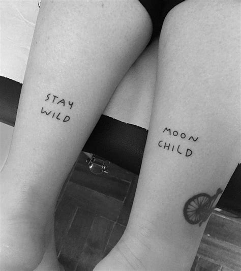 20++ Awesome Stay wild tattoo matching ideas in 2021