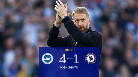 Brighton 4 1 Chelsea Premier League Highlights Video Official