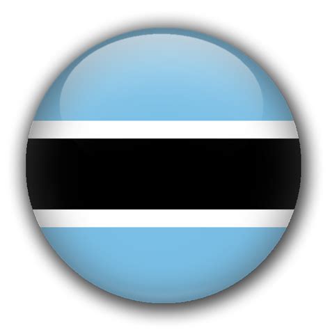 Flag of Botswana | Clipart Nepal