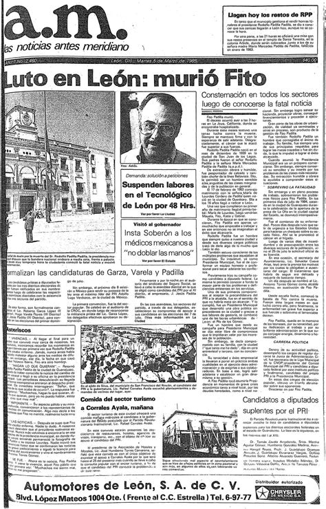 45 Años De Am Una Historia Contada En Noticias Periódico Am