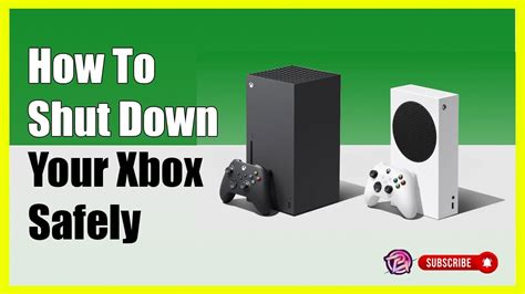 How To Safely Turn Off Xbox Series Xs Dont Damage The Console Youtube