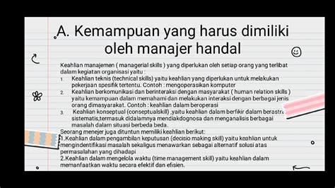 Kemampuan Yg Harus Dimiliki Oleh Manajer Handal Pentingnya Kemampuan