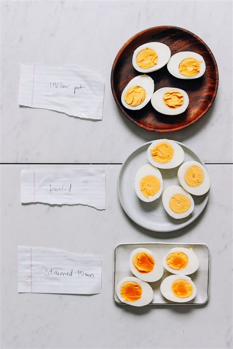 Perfect Hard Boiled Eggs Every Time 3 Ways Minimalist Baker Recipes