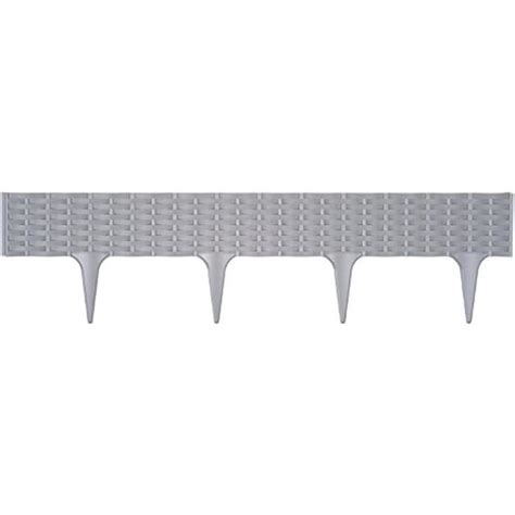 Prosper Plast Ibra 405u 390 X 18 65 Cm Bordure De Jardin Gris Pierre