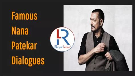 PPT - Nana Patekar Dialogues PowerPoint Presentation, free download ...