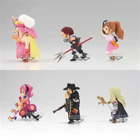 One Piece - Assortiment Figurines Wcf - The Great Pirates 100