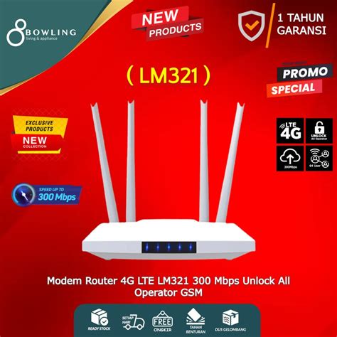 Jual Modem Router G Lte Lm Mbps Unlock All Operator Gsm