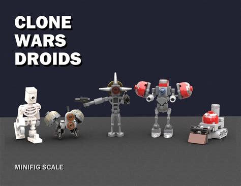 LEGO MOC Clone Wars Oddball Droids by KennoMonkey | Rebrickable - Build ...