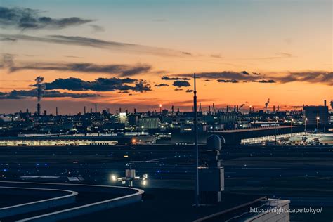 Haneda Airport Terminal 1 Observation Deck nightview info(highlights ...