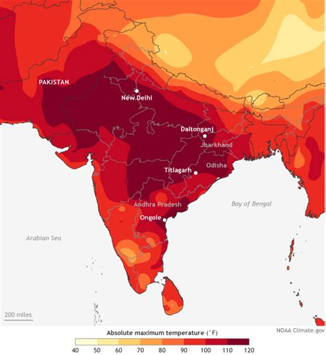 Simulations Confirm Observations Of 2015 Indiapakistan Heat Waves