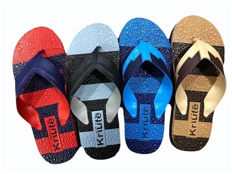 Daily Wear Krilite Men Eva Slipper Slipper Type Hawai Chappal At Rs