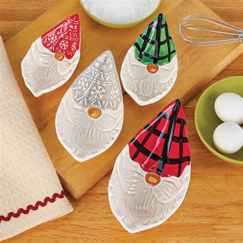 The Holiday Aisle Festive Gnome Measuring Cups Wayfair