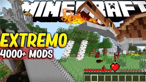 Juego MINECRAFT EXTREMO Con TODOS Los MODS JUNTOS YouTube