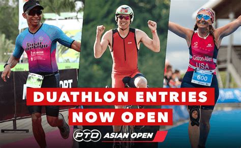 PTO Adds New Duathlon Races On PTO Asian Open Weekend In Singapore