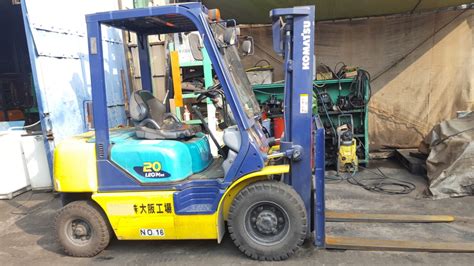 KOMATSU FG20C 14 558797 Used Forklift Japan Advance