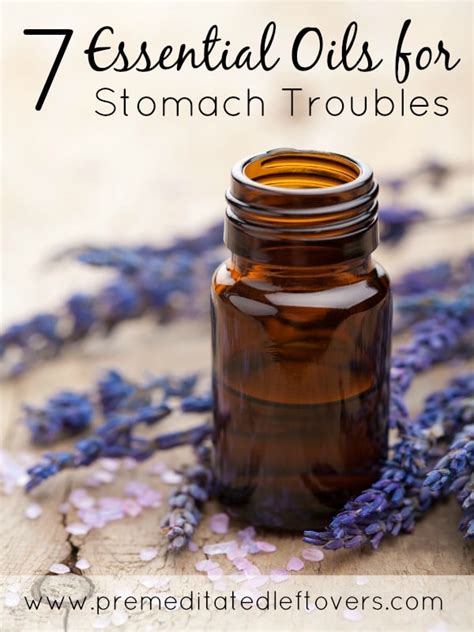 7 Essential Oils For Stomach Problems