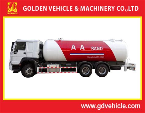 6X4 LPG Tank Truck – Golden Vehicle & Machinery Co Ltd