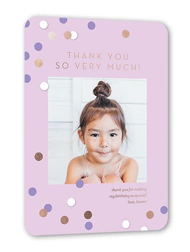 Purple Thank You Cards | Shutterfly