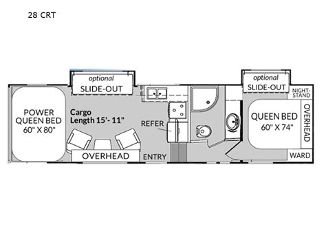 New Genesis Supreme Genesis Supreme 28 CRT Toy Hauler Fifth Wheel For