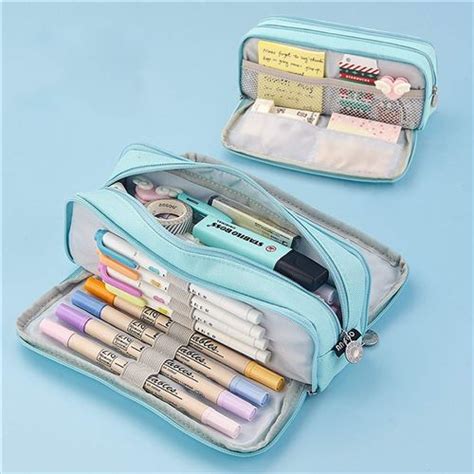 Trousse Crayons Compartiments Grande Capacit X X Cm Trousse De