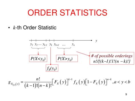 PPT - ORDER STATISTICS PowerPoint Presentation, free download - ID:4662528