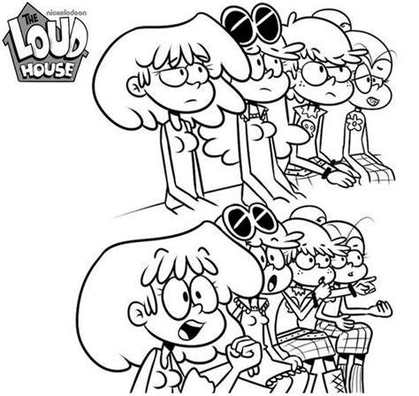 Loud House Coloring Pages Free The Loud House Coloring Pages To Print Sexiz Pix