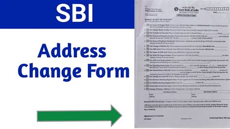 Sbi Bank Address Change Form Kaise Bhare How To Fill Up Sbi Address