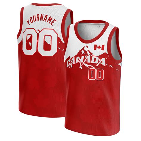 Canada Custom Basketball Jersey – Jersey Nation Customs