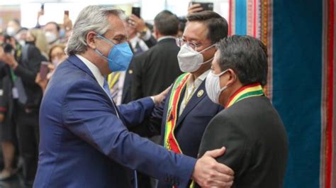 Presidente De Argentina Llegar A Bolivia Para Inaugurar Una Obra