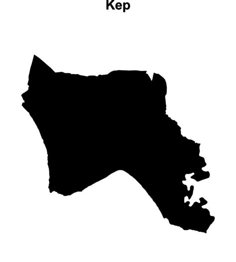 kep outline map  vector art  vecteezy