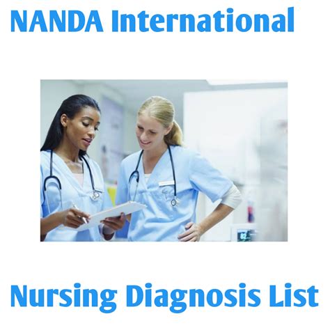 NANDA International Nursing Diagnosis List 20222023 Updated Public