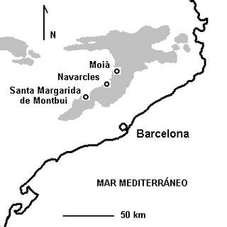 El Eoceno Marino En El Ne De La Pen Nsula Ib Rica Con Indicaci N De