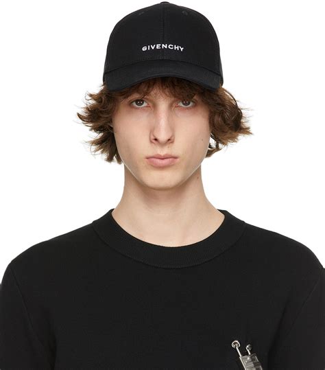 Givenchy Black Logo Cap Ssense Canada