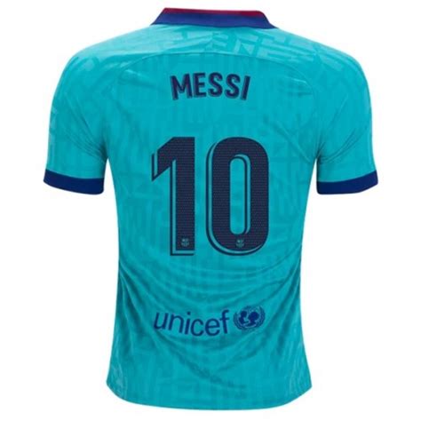 Camisetas Fc Barcelona Messi 10 Tercera Equipacion 20192020