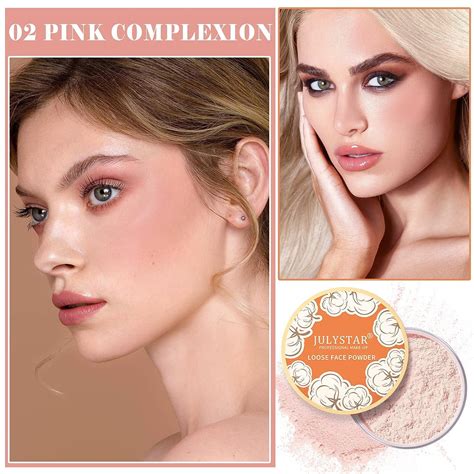 Matte Pink Setting Powder For Flawless Oil Control And Long Lasting Makeup