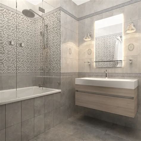 Плитка настенная Шахтинская Плитка Дора 20x30 см 1.44 м² цвет серый ...