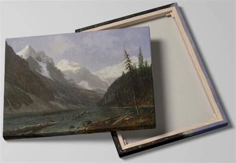 Canadian Rockies Lake Louise Albert Bierstadt Paintings