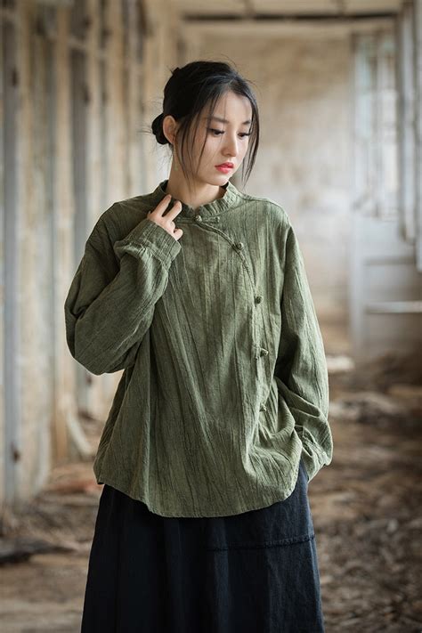 Chinese Cultural Clothing Sun Protection Long Sleeve Shirt - Hanfumodern