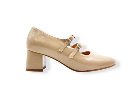 Ripley ZAPATOS MARY JANE COLOR NUDE CHAROL