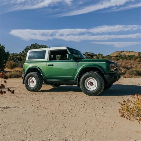 Ford Bronco Dr Kbd Piece Polyurethane Fender Flares Kit