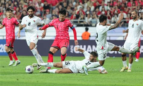 Afc Asian Qualifiers Palestine Hold Korea Republic