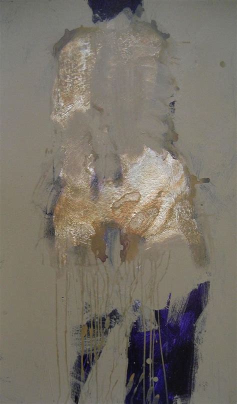 Catherine Woskow Back Study Figure Painting Abstract Art Painting